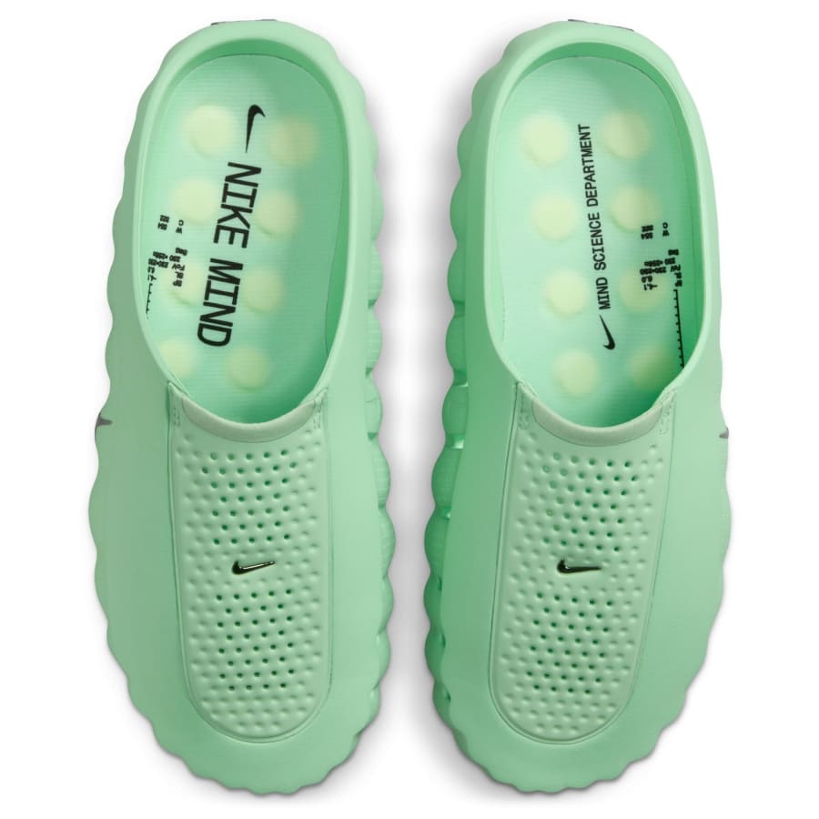 Nike Mind 001 Pregame Mules Green | Mainline Menswear x